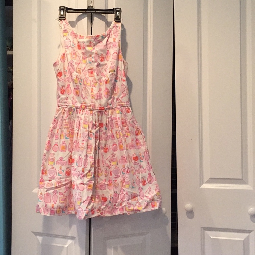 Lily Pulitzer dress with open-back detail